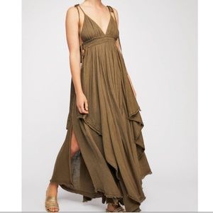NWT Free People Tropical Heat Maxi Dress